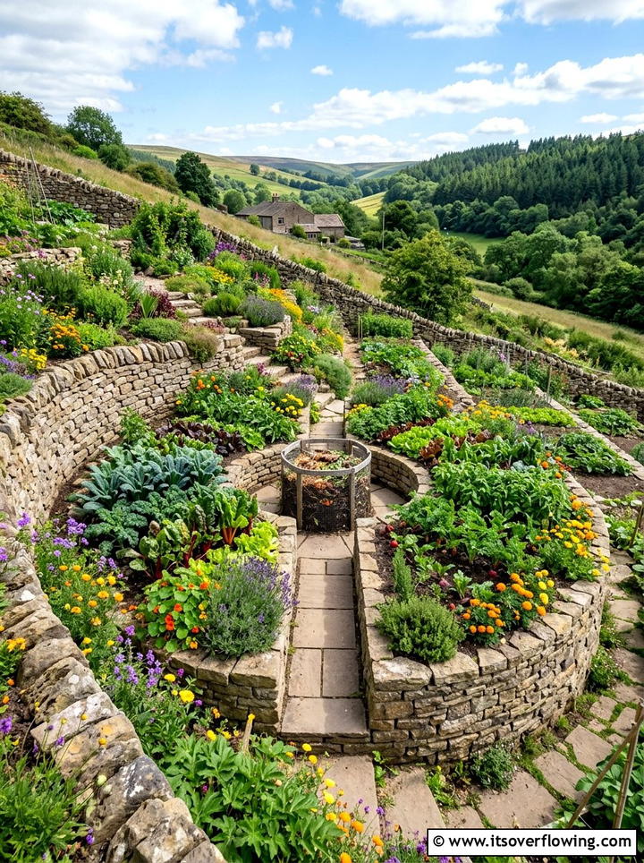 Sloped Yard Keyhole Garden - 25 creative garden ideas with keyhole garden beds