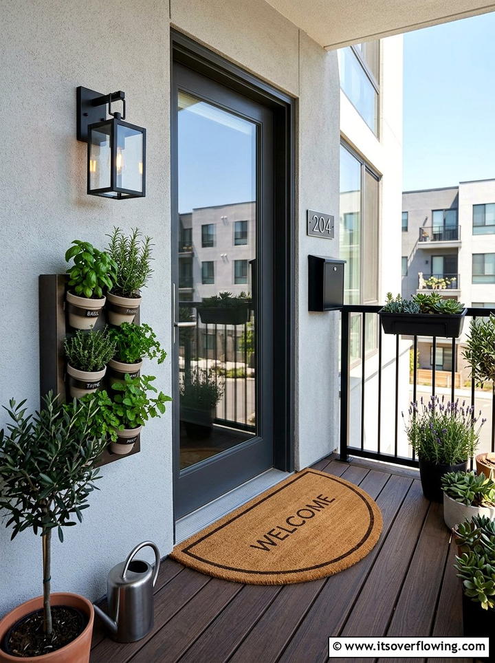 Small Apartment Porch Mat - 25 front porch ideas with doormat