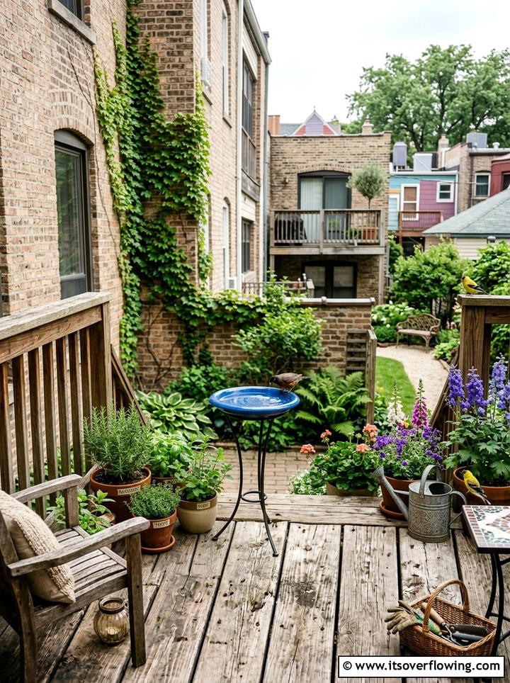 Small Backyard Bird Bath - 25 garden ideas with bird baths