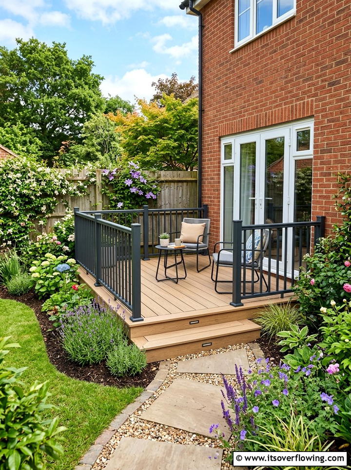 Small Backyard Composite Deck - 25 backyard ideas with composite deck