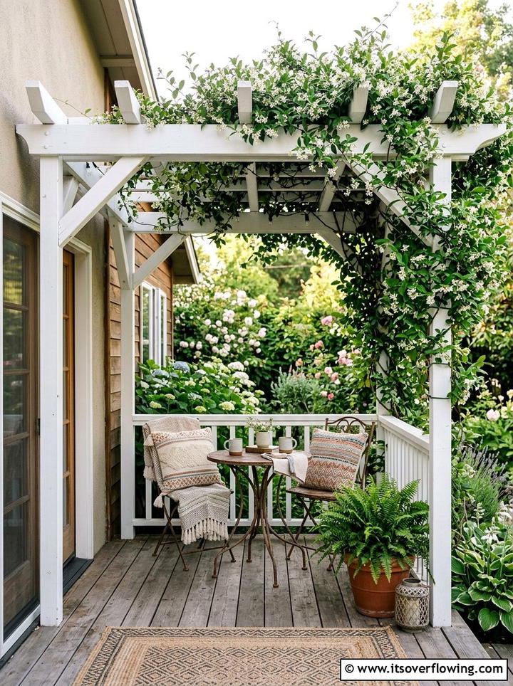 Small Backyard Deck With Pergola - 25 backyard ideas with deck