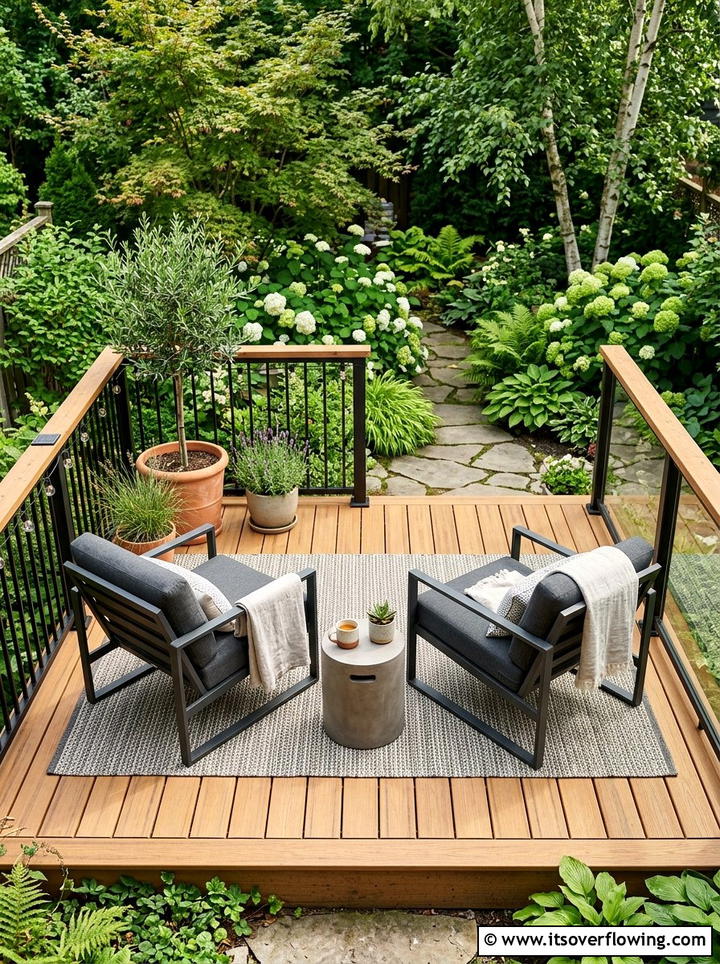 Small Backyard Deck - 25 garden ideas with weekend projects