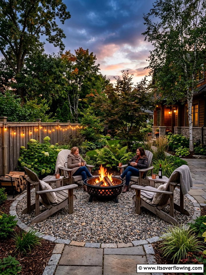 Small Backyard Fire Pit - 25 creative garden ideas for small yards