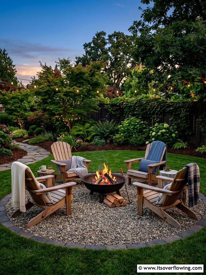Small Backyard Fire Pit - 25 backyard ideas for small yards