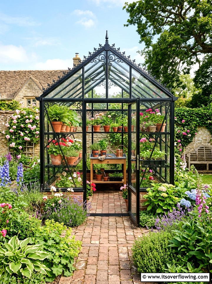 Small Backyard Greenhouse - 25 creative garden ideas with sustainable landscaping