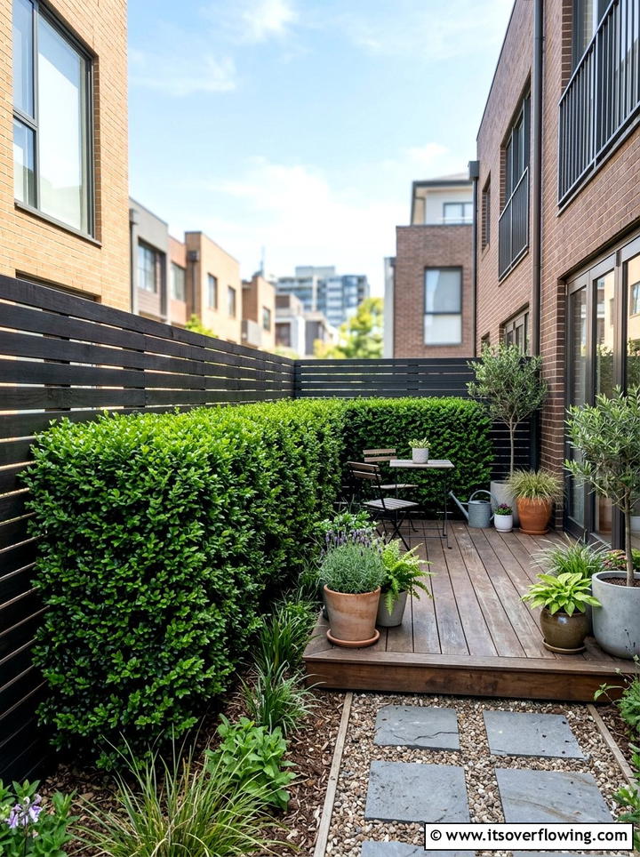 Small Backyard Hedge Privacy - 25 backyard ideas with hedges