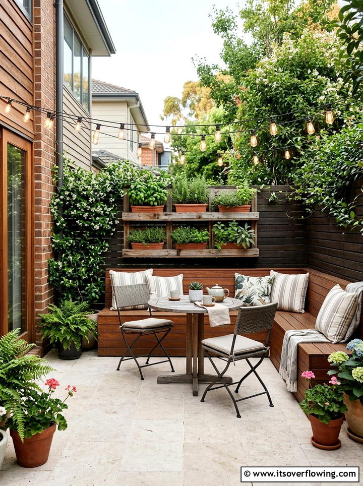 Small Backyard Terrace - 25 garden design ideas with terraces