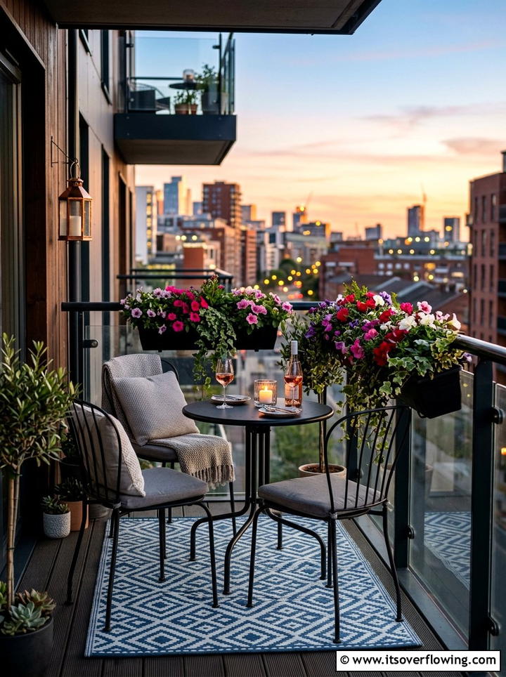 Small Balcony Bistro Set - 25 garden decor ideas with bistro sets