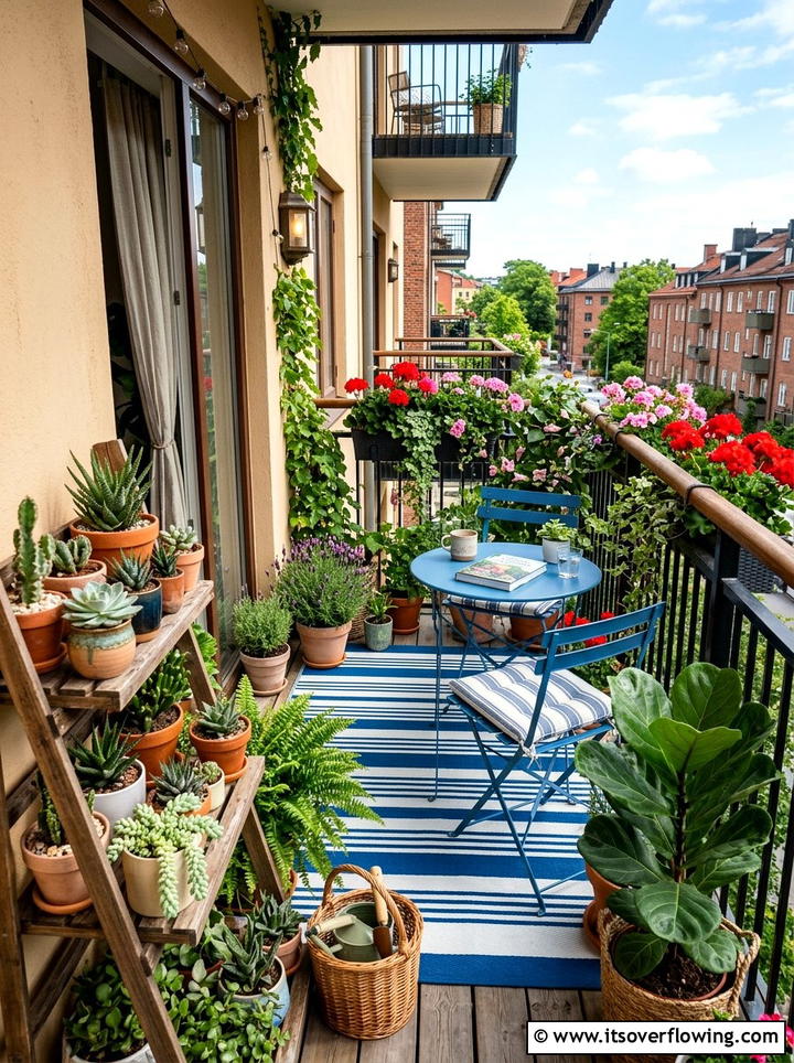Small Balcony Garden - 25 garden ideas for summer