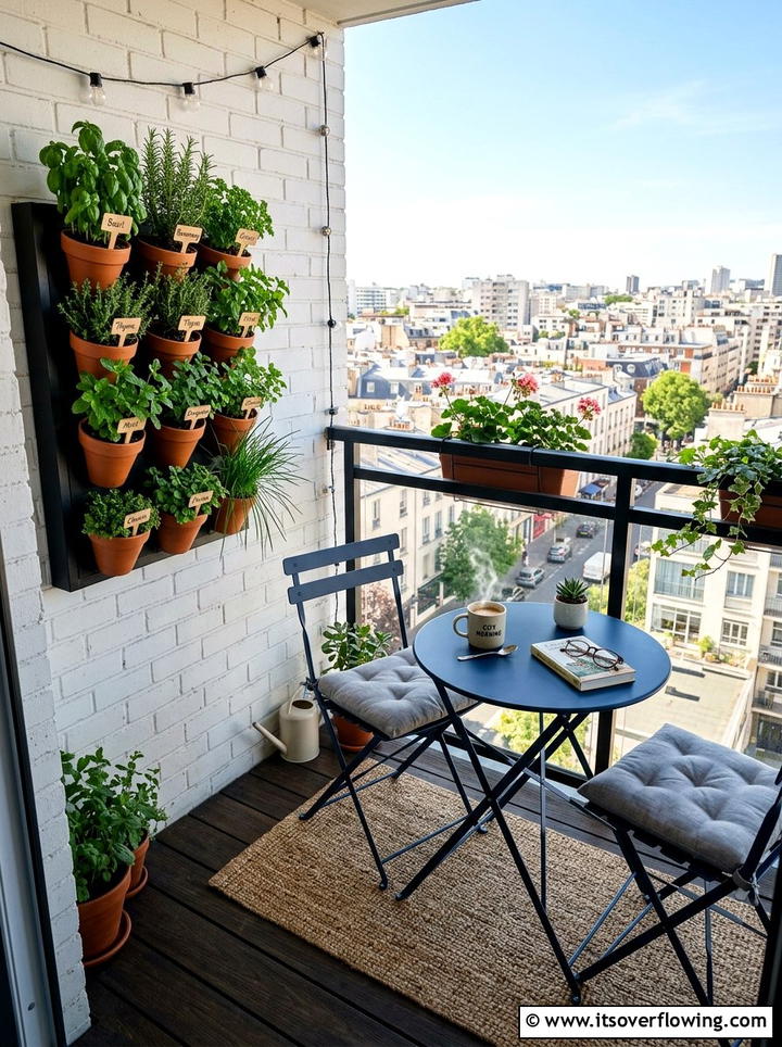 Small Balcony Nook - 25 garden design ideas with seating zones