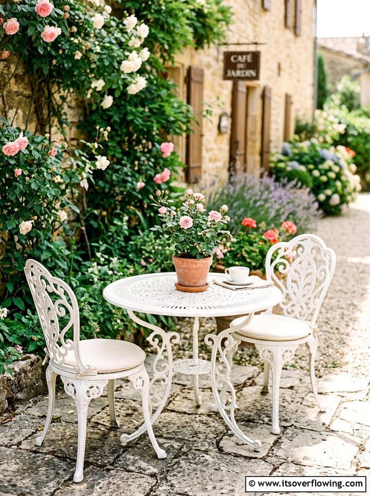 Small Cafe Table And Chairs - 25 small garden ideas with compact furniture
