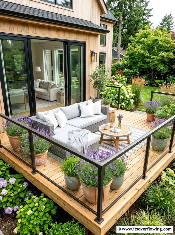 Small Deck With Seating - 25 backyard ideas for small yards