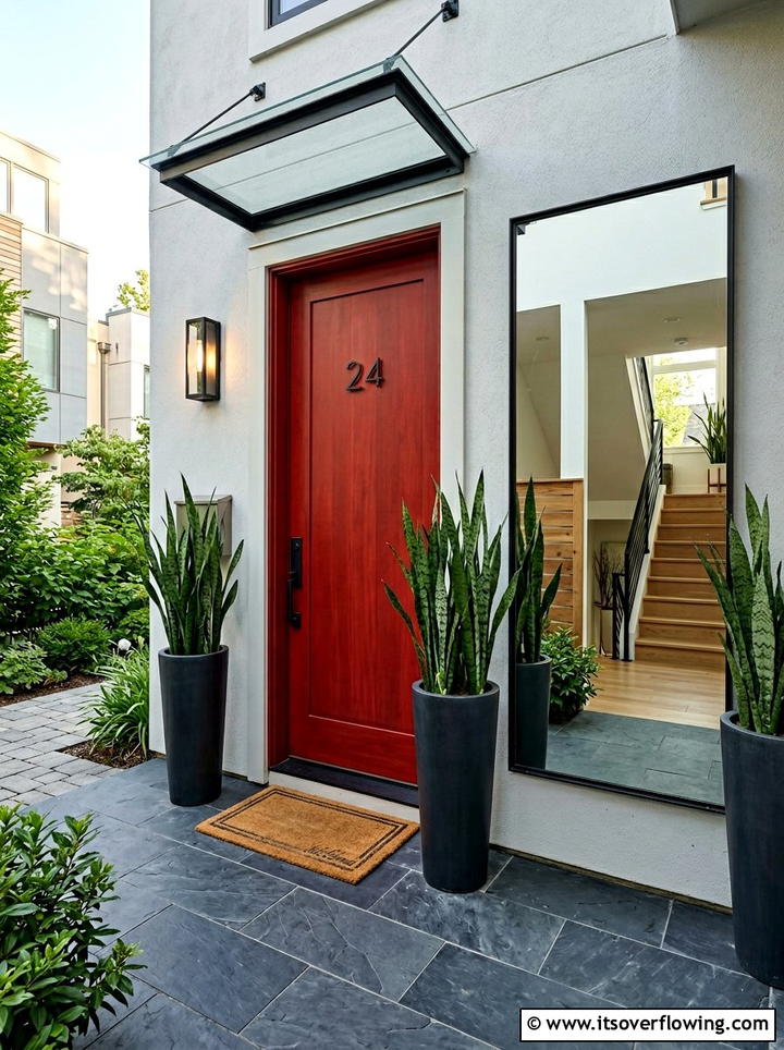 Small Front Entry - 25 front porch ideas for year round style