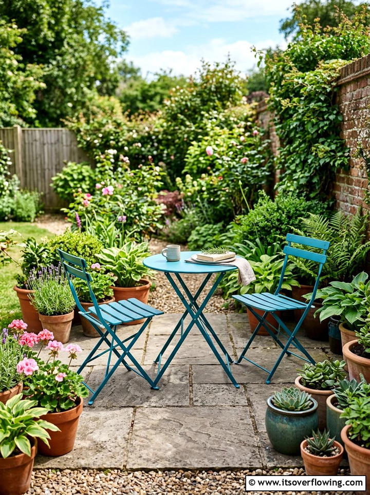 Small Garden Folding Furniture - 25 creative garden ideas for small yards