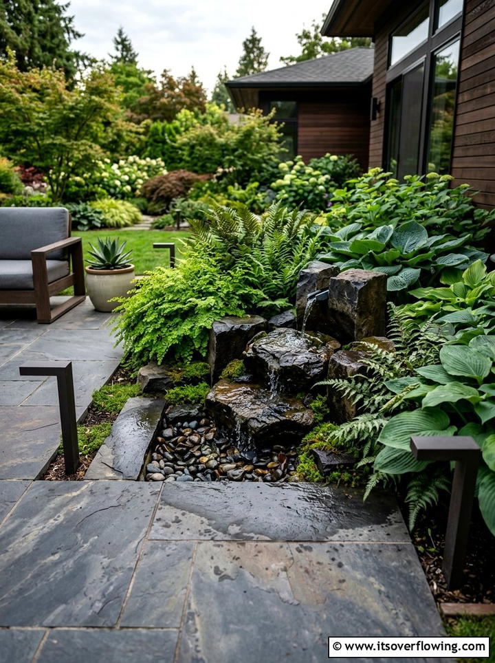 Small Garden Fountain - 25 small garden ideas for urban homes
