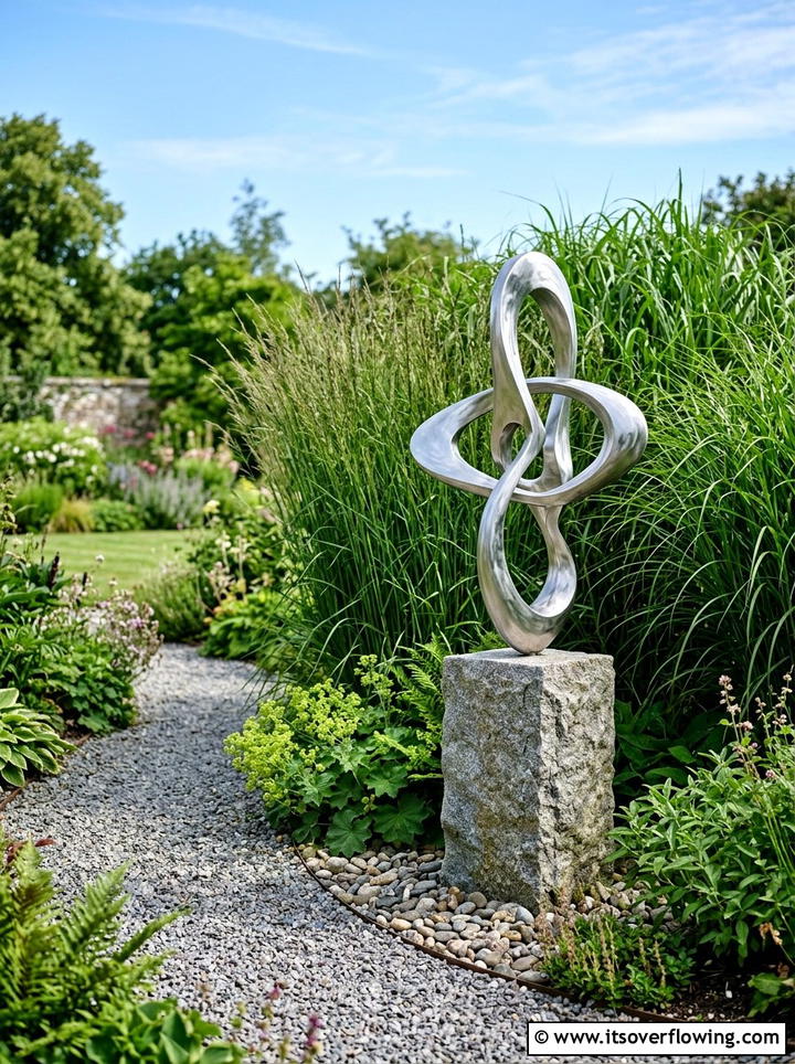 Small Garden Sculpture - 25 small garden ideas with modern style