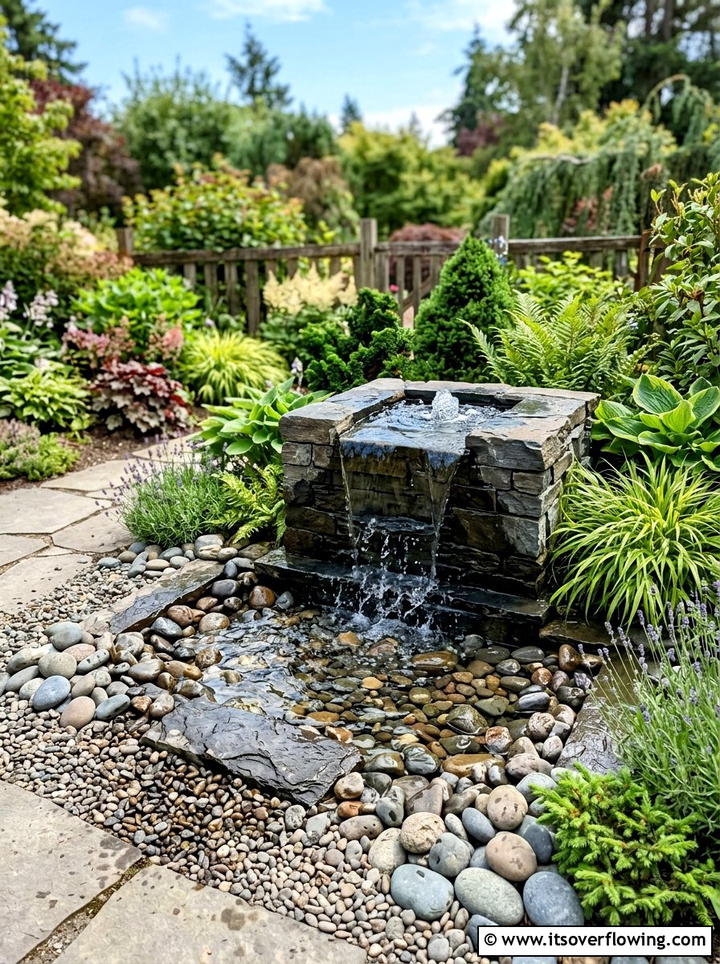 Small Garden Water Feature - 25 creative garden ideas for small yards