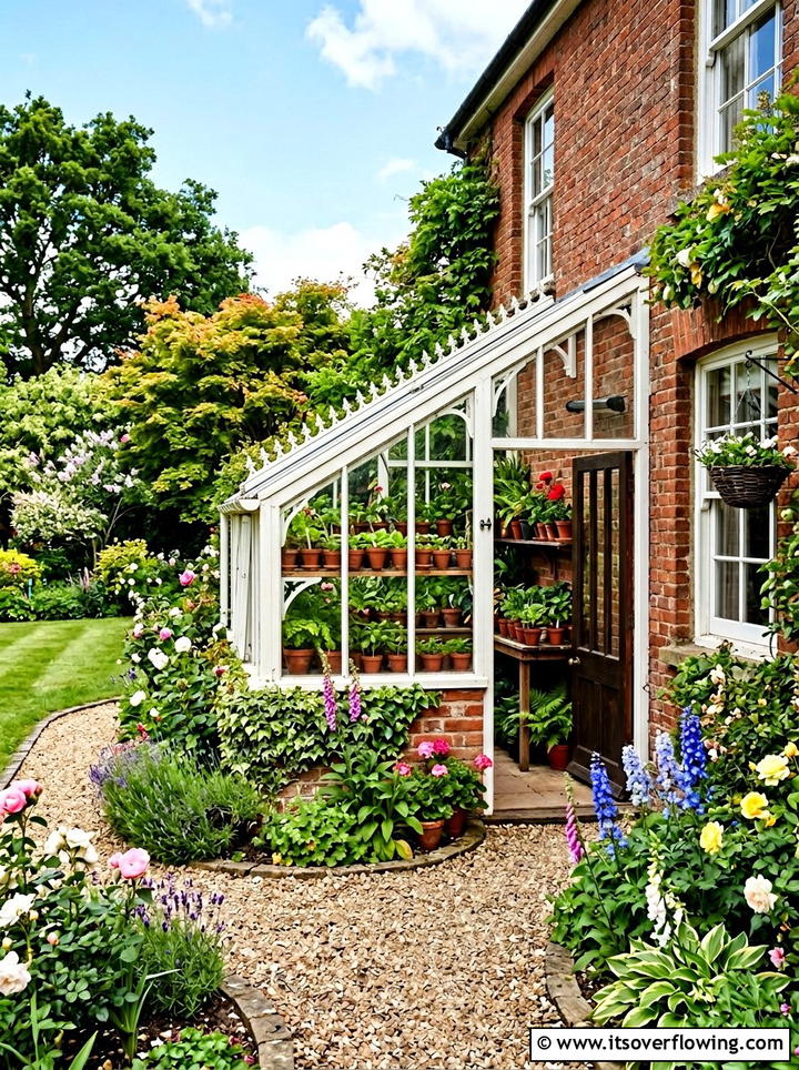 Small Greenhouse - 25 small garden ideas for backyard