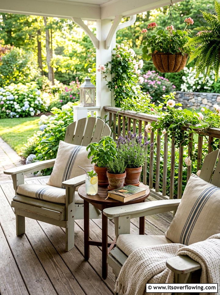 Small Herb Pots On Table - 25 front porch ideas with planters