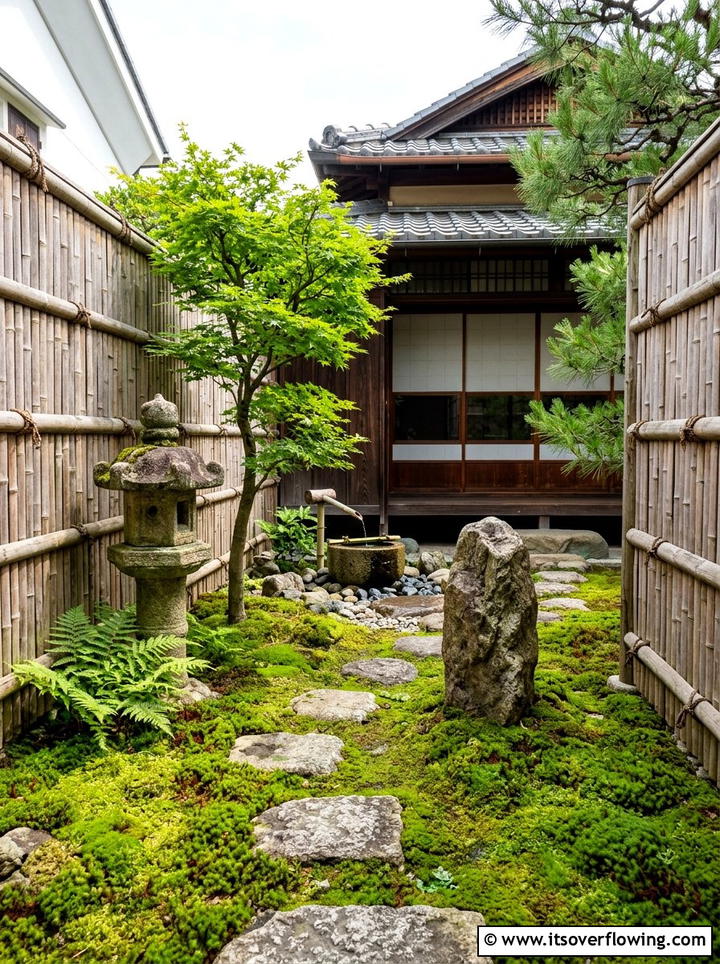 Small Japanese Courtyard - 25 backyard ideas with japanese garden