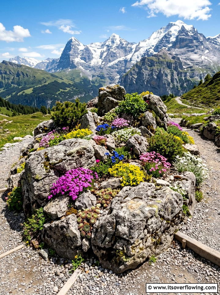 Small Rock Garden - 25 small garden ideas with layered plants