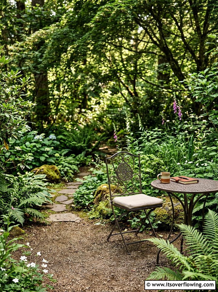 Small Seating Area With Decomposed Granite - 25 cheap garden ideas with gravel