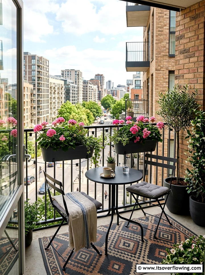 Small Urban Balcony - 25 small garden ideas