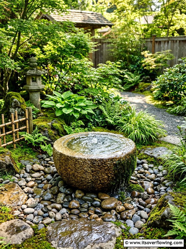 Small Water Feature - 25 small garden ideas for backyard