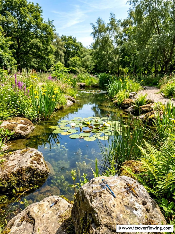 Small Wildlife Pond - 25 small garden ideas