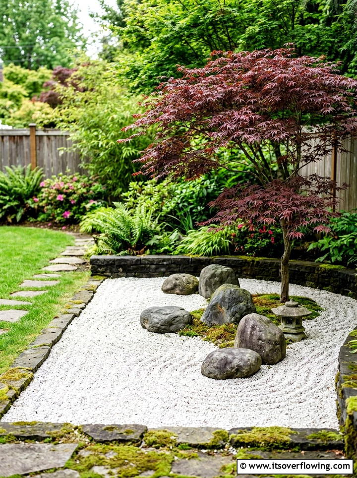 Small Zen Garden - 25 creative garden ideas for suburban homes