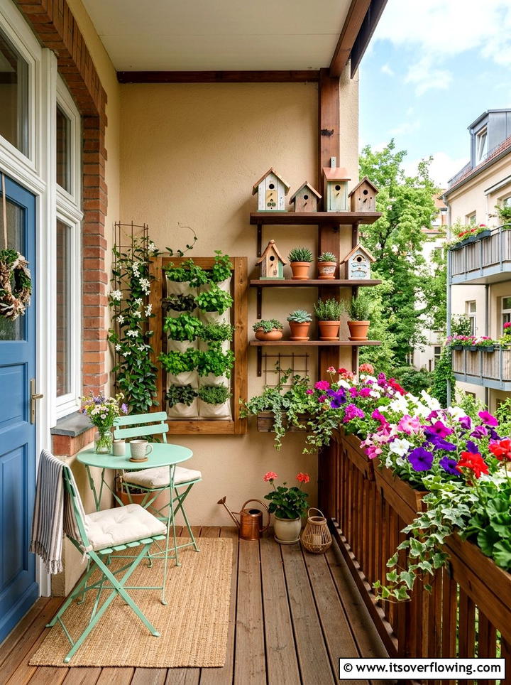 Small apartment porch - 25 front porch ideas with spring decor