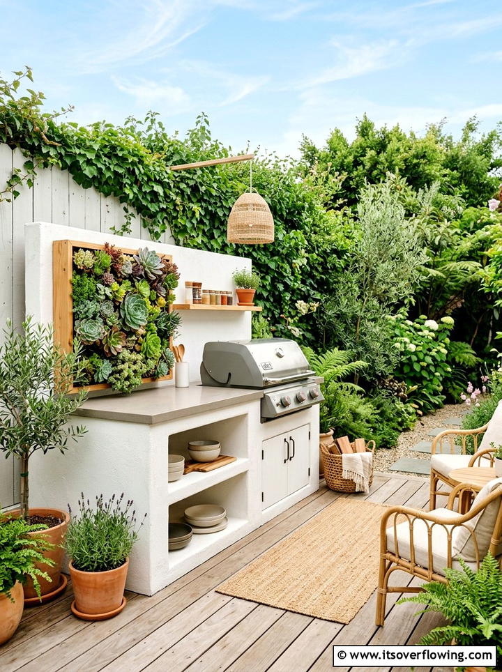 Small backyard cooking area - 25 backyard ideas with outdoor kitchen
