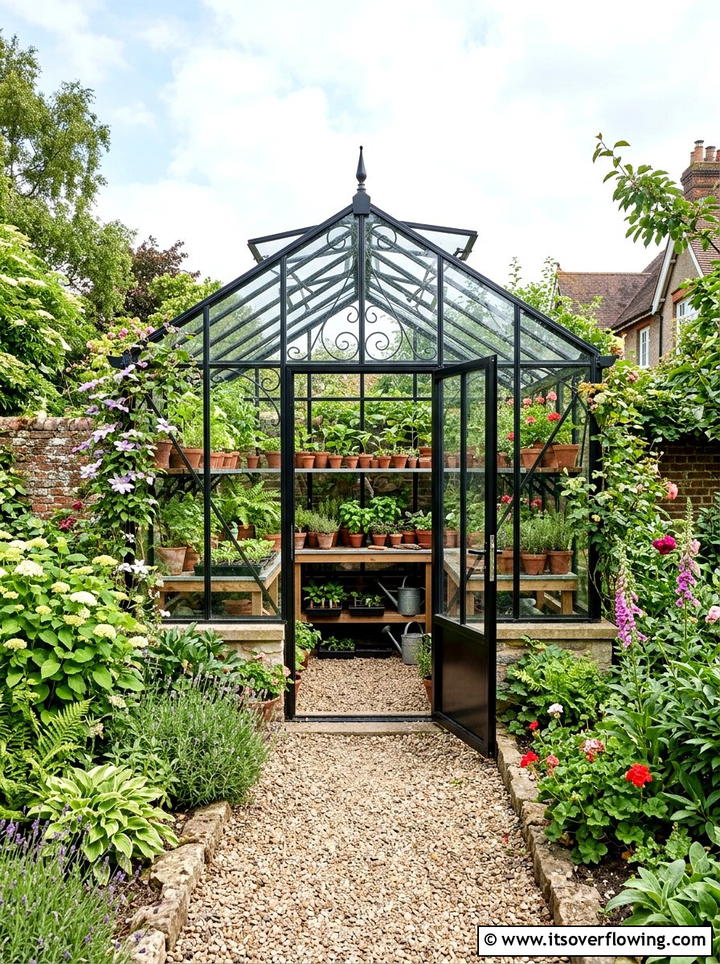 Small backyard greenhouse - 25 backyard ideas for suburban homes