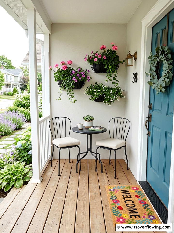 Small front porch seating - 25 front porch decor ideas