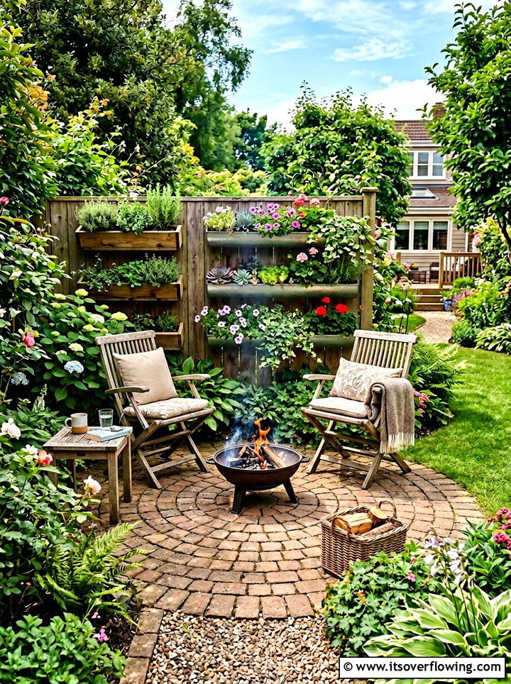 Small garden fire pit - 25 garden design ideas for fire pit corners