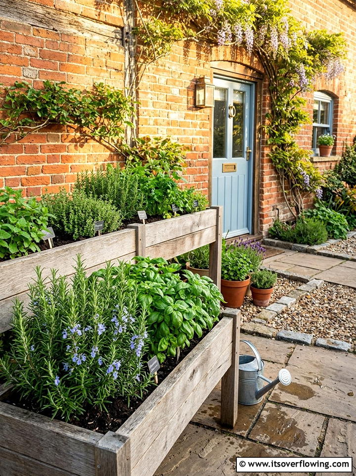 Small herb garden - 25 small garden ideas for side yard