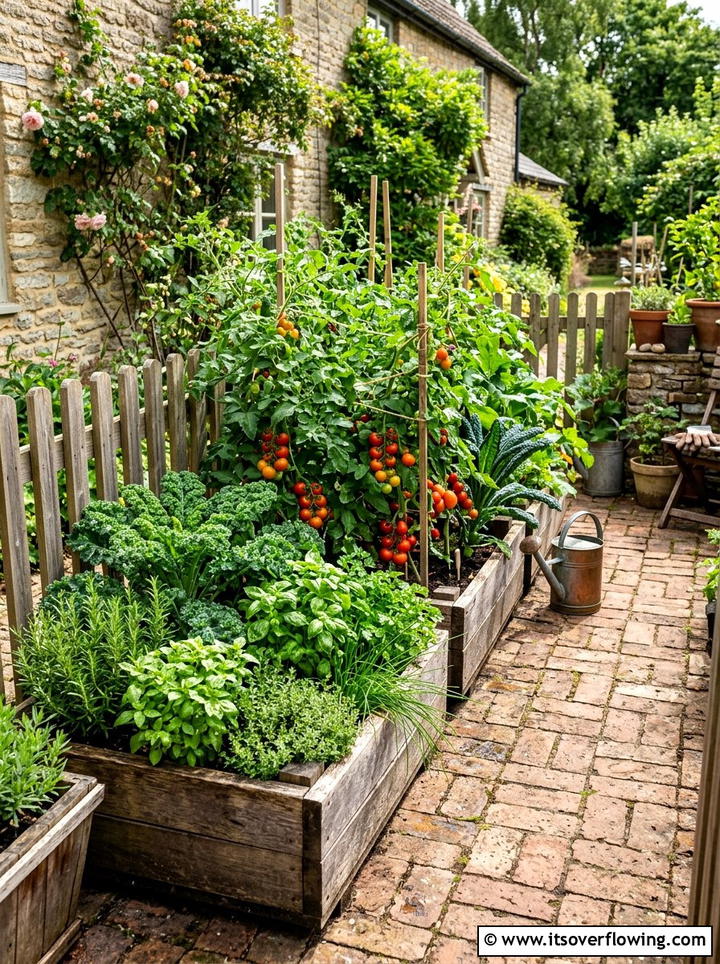 Small patio edible garden - 25 creative garden ideas for urban homes