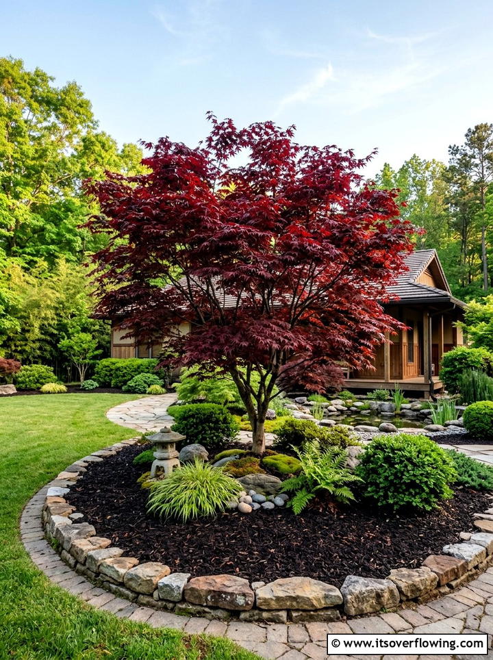 Small tree landscaping - 25 garden decor ideas for curb appeal