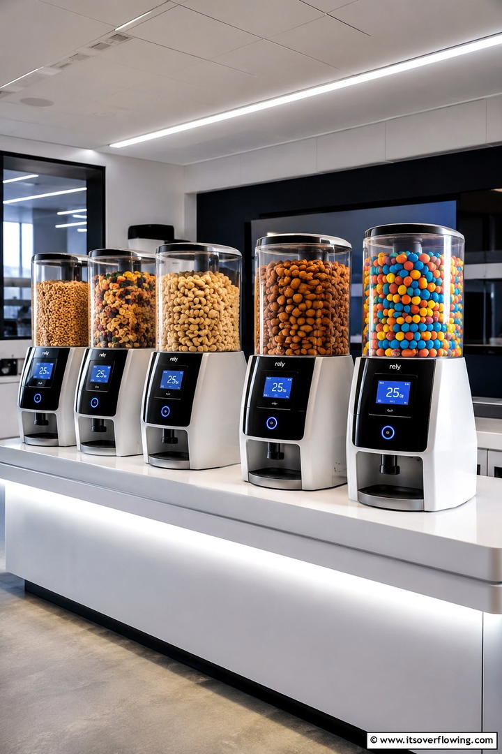 Smart Snack Dispensers - 30 Snack Storage Ideas for Organized Kitchen Pantries
