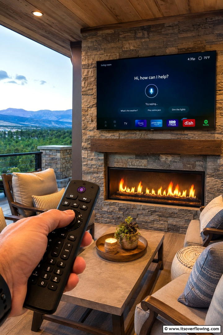 Smart Weather Adaptive TVs - 30 Outdoor TV Ideas for Entertainment Under the Sky
