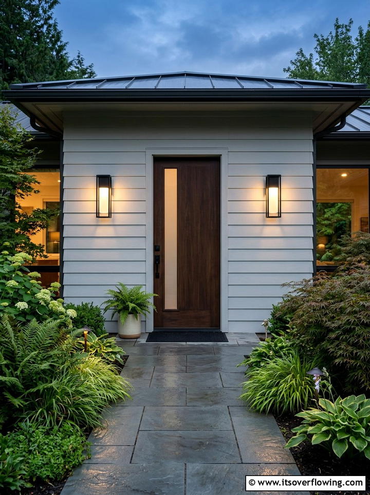 Smart wall sconces - 25 front porch ideas with smart lighting