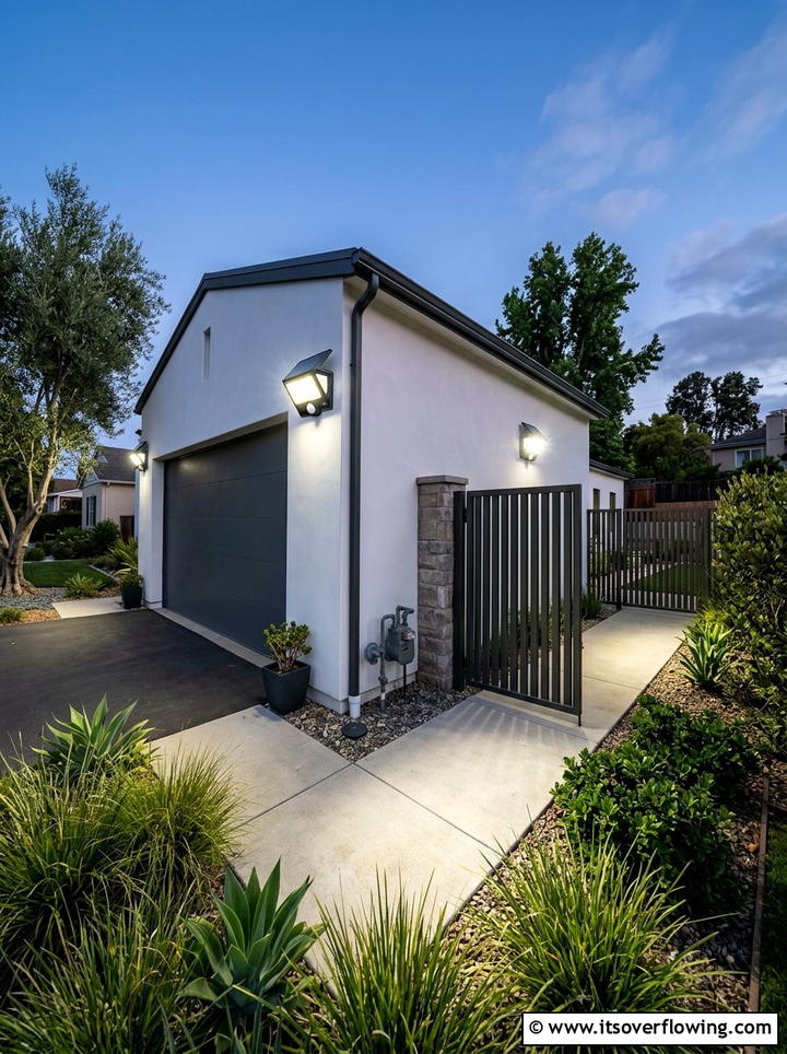 Solar Motion Sensor Lights - 25 backyard ideas with solar lights