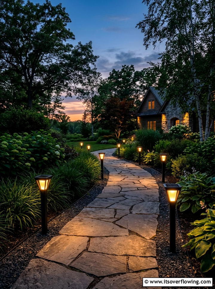 Solar Outdoor Lighting - 25 creative garden ideas with sustainable landscaping