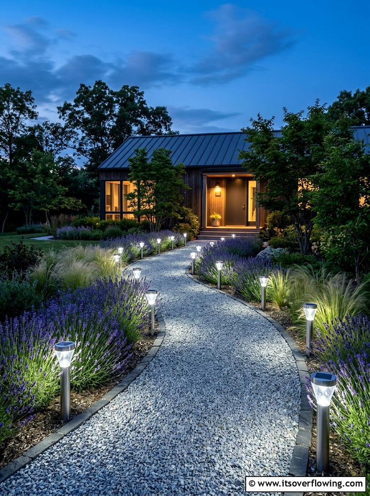 Solar Path Light - 25 garden decor ideas