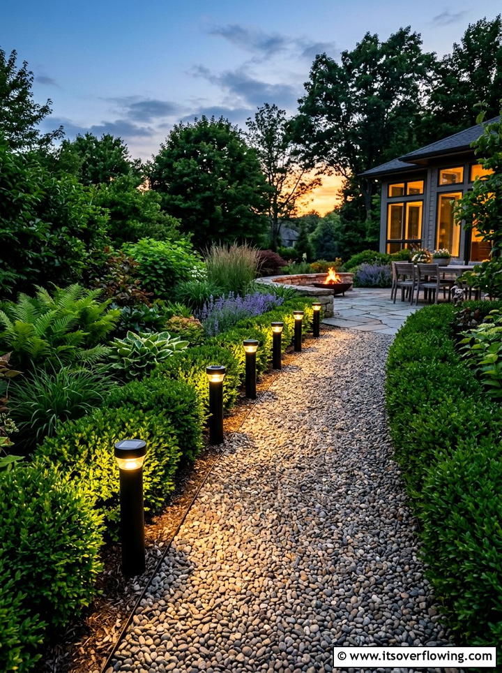 Solar Path Lights - 25 garden decor ideas for modern gardens