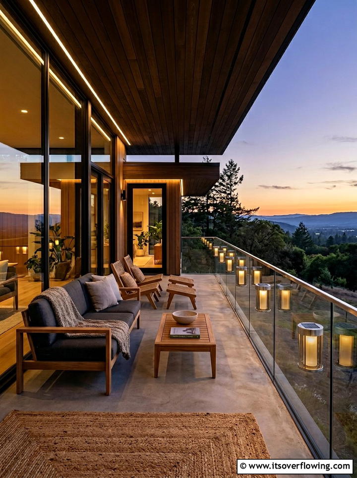 Solar Powered Lanterns - 25 front porch decor ideas with lanterns