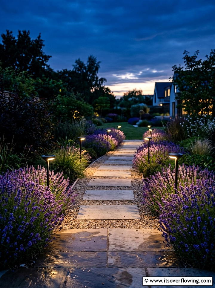 Solar Powered Lighting - 25 garden ideas with sustainable materials