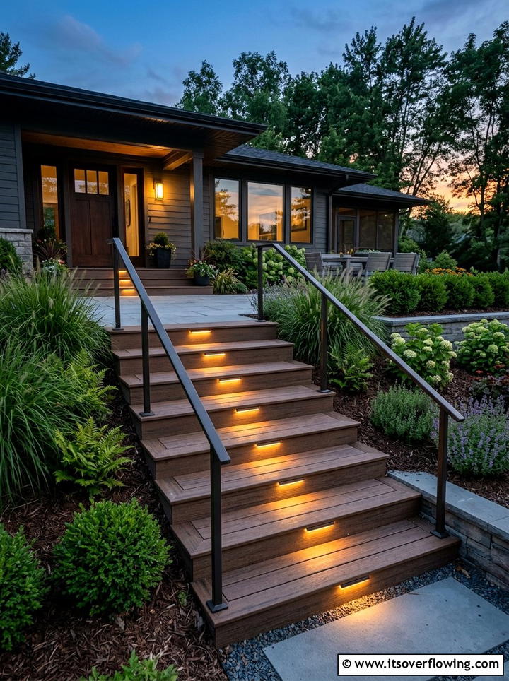 Solar Powered Lighting - 25 front porch ideas for hot climates