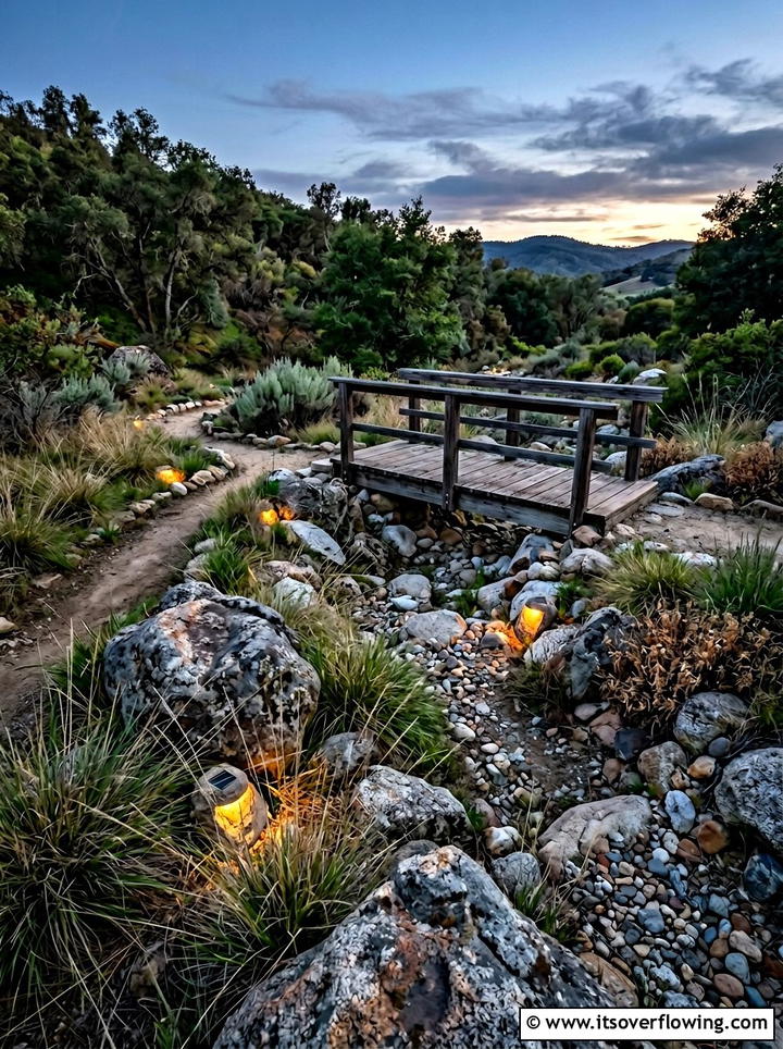 Solar Rock Lights - 25 cheap garden ideas with solar lights