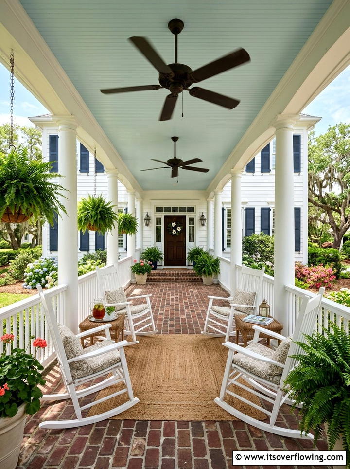 Southern Front Porch - 25 front porch ideas for year round style